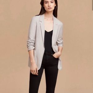 Aritzia Talula - Women’s Light Grey Kent Blazer